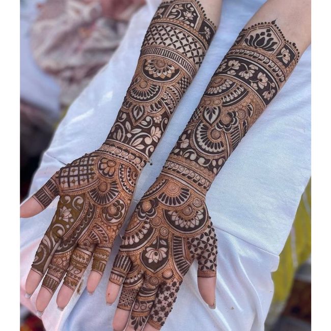 hartalika Teej Mehndi Design